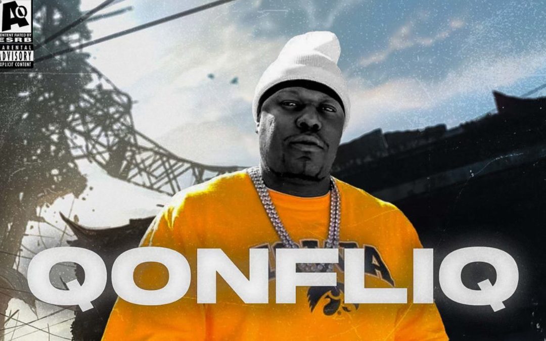 Critically acclaimed rapper and producer Qonfliq demonstrates his lyrical ability in the track “Im Jus Tryna Make It”