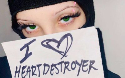 Electronic music dynamo heartdestroyer packs a hypnotic punch with their latest release, “hello kitty bitches”