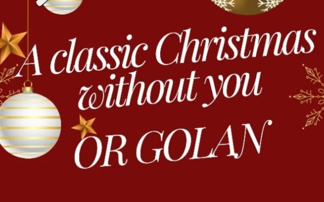 In A Classic Christmas Without You OR GOLAN weaponizes a holiday title to deliver an explosive anthem of raw defiance